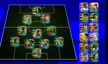Conta efootball top força 3256!