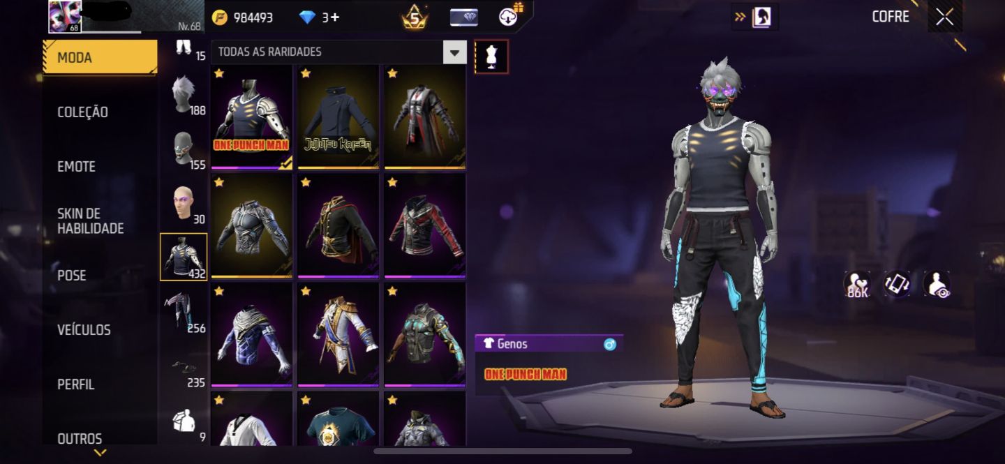 CONTA FF GEMADA COM MAIS DE 400 PEITA!