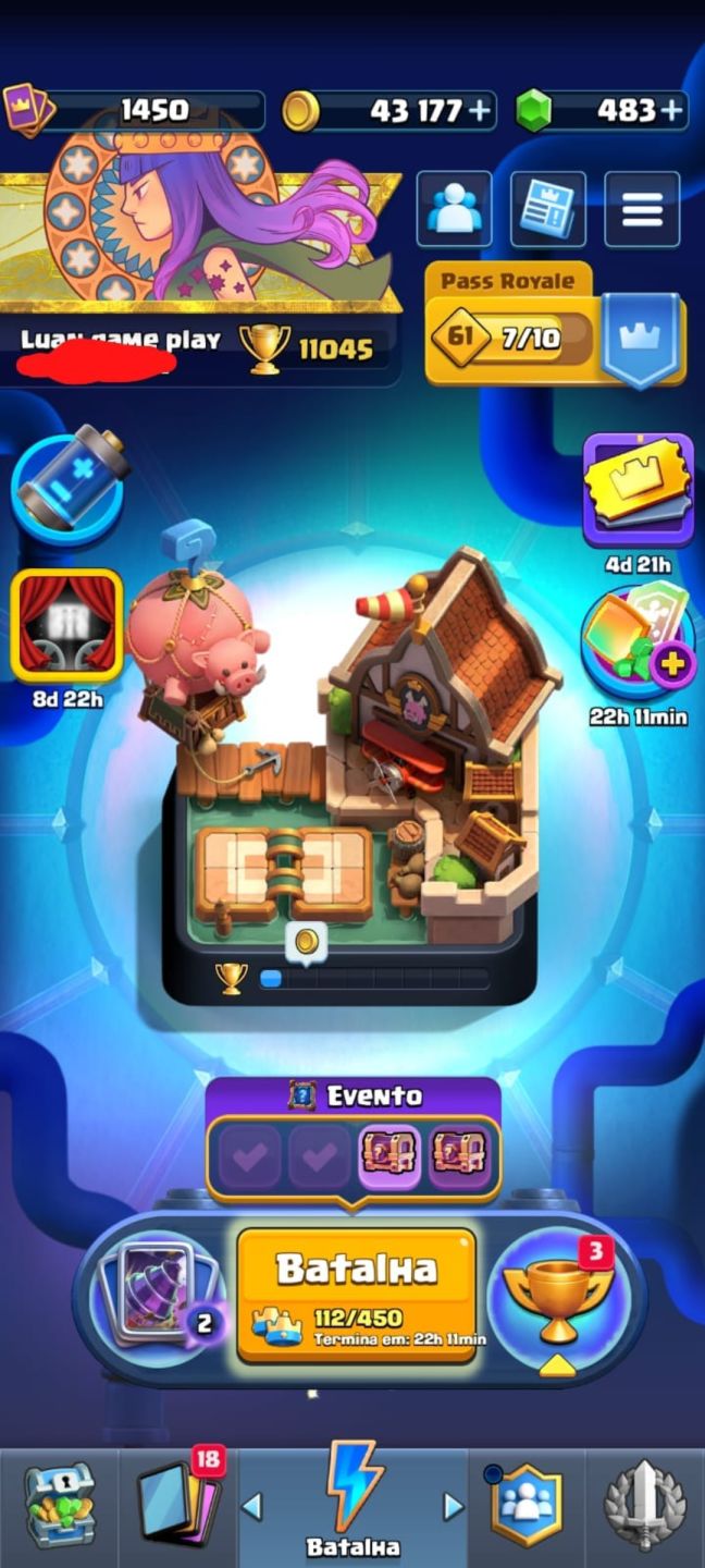 Conta Clash Royale de Alto Nível | Pronta para o Meta