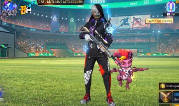 Conta de Free Fire rara com 2 angelical