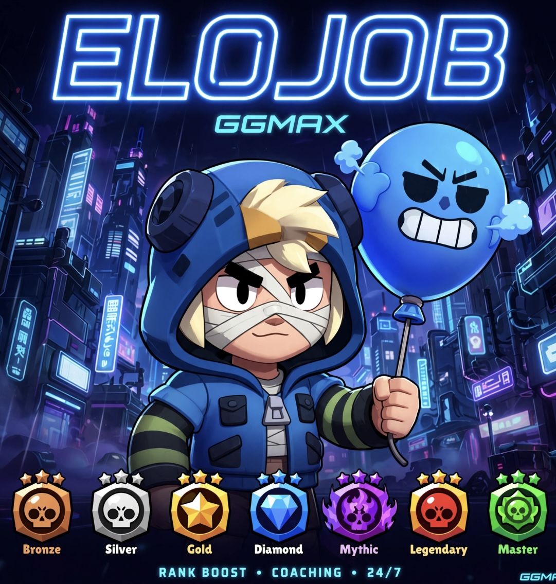 ELOJOB BRAWL STARS RANQUEADA E PUSH COMPLETAMENTE LEGÍTIMA!!!