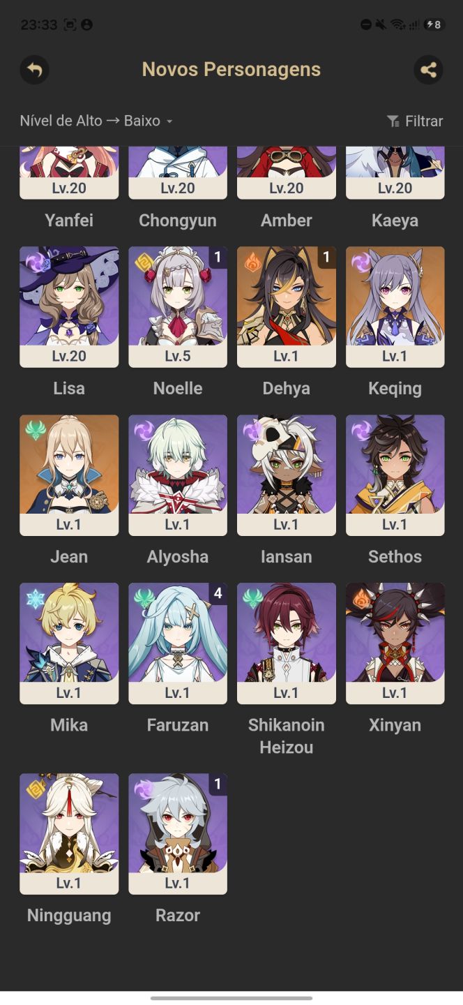 AR56 | Furina C1 + Vodyanitsa C1 + Skirk + Flins | 6 Armas 5 | Bença da lua ativ