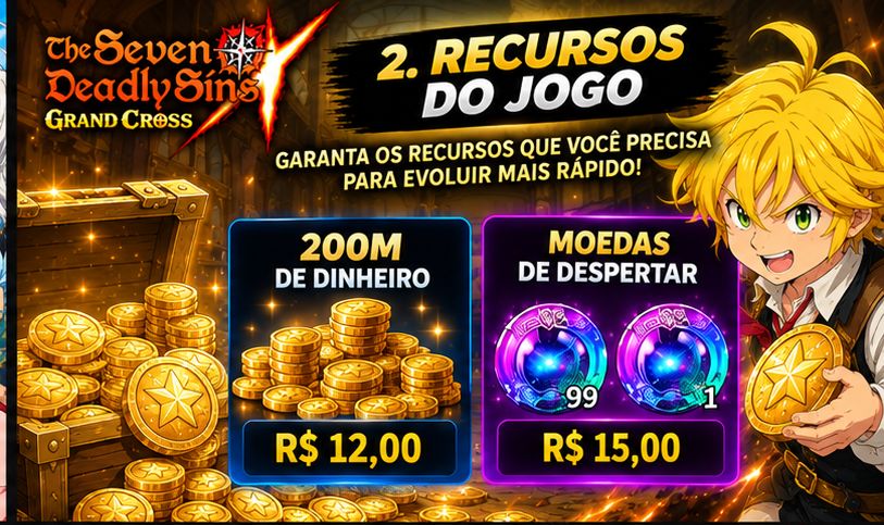 Serviços The seven deadly sins grand cross