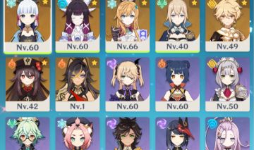 COLUMBINA + ESCOFFIER + AYAKA + HUTAO