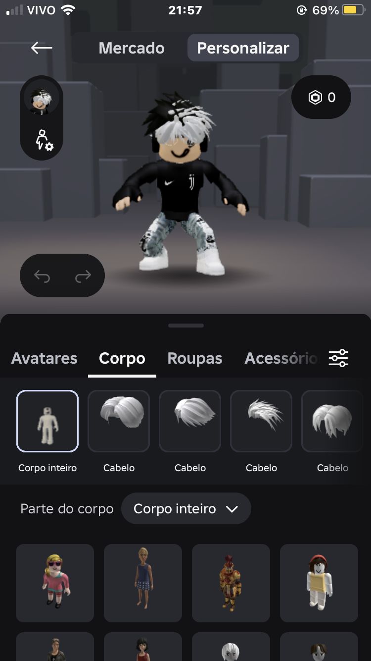 Conta de roblox Cnp cheia de itens e coisas pra você