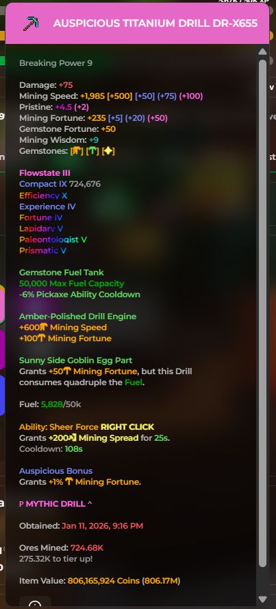 Conta skyblock 3.3b nw