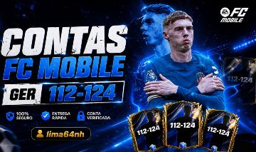 CONTAS FC MOBILE ALTUALIZADAS COM COINS / GEMAS