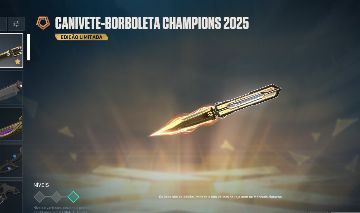 CONTA VALORANT COM PACOTE CHAMPIONS 2025 E MUITAS SKINS