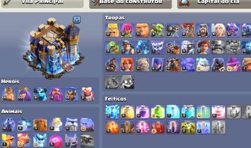 ESTOU VENDENDO MINHA CONTA DO CLASH OF CLANS