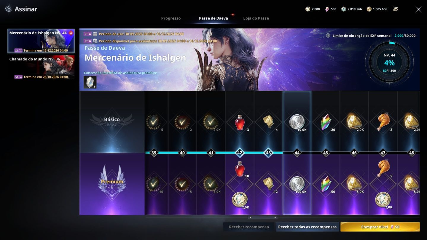 Conta AION 2 | Arqueiro CP 1459 + Mago CP 1432 | 7DS Origin 3x P10 | Steam