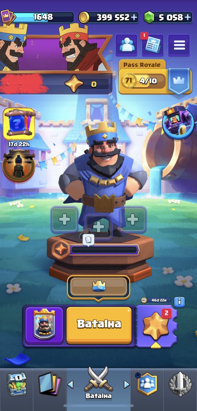 Clash Royale | 12k+ Troféus | Torre 16 MAX | 5K Gemas | Todas as Cartas