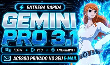 Gemini IA Pro | 18.000 Créditos + 5TB + Veo 3.1 + Flow + Omni + Antigravity