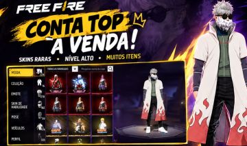 Conta de Free Fire com Skins Antigas