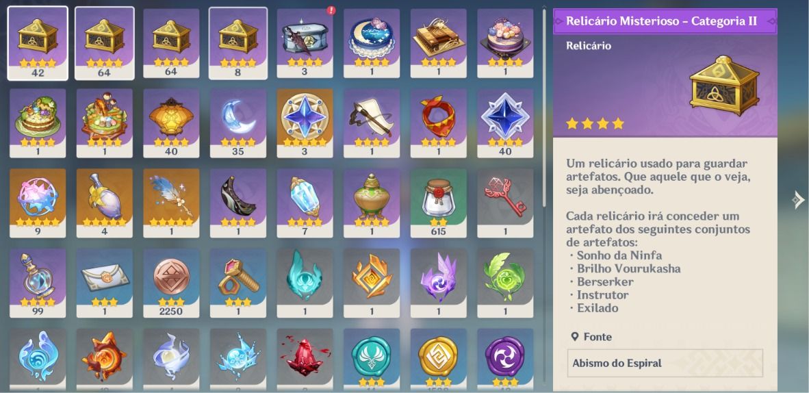 CONTA GENSHIM COM GANYU C4+ SKINS DE T5+ GARANTIDO+ VARIAS CONSTELAÇÕES