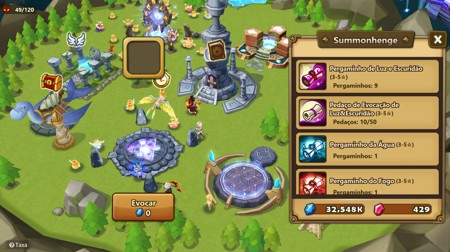 NARSHA LD5 + NORA + 400+ SUMMONS + EVENTO 12 ANOS + CONTA COM EVENTO
