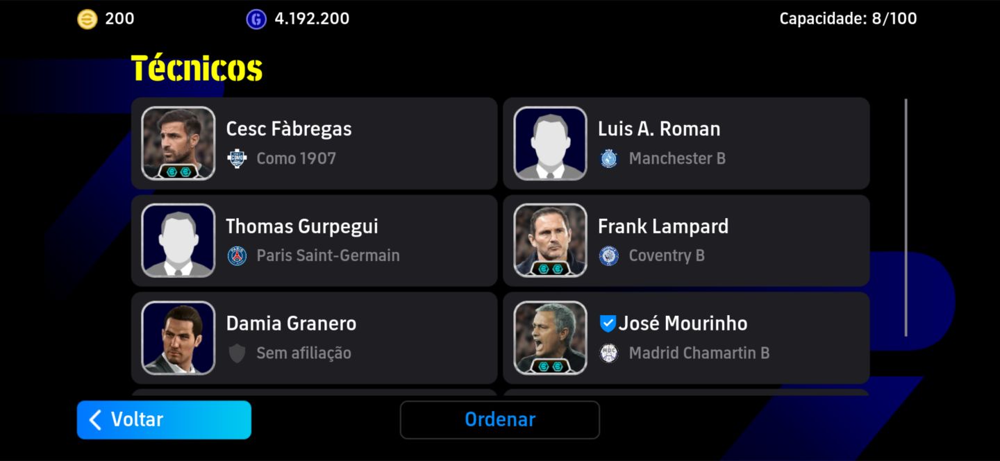 Conta Efootball ( 3190 de força)
