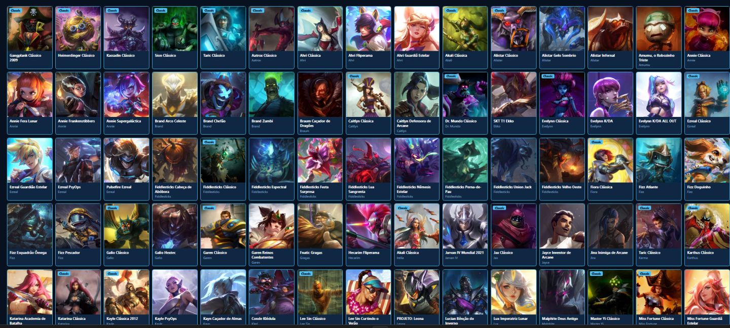 LEAGUE OF LEGENDS 128 SKINS NIVEL 166 UNRANKED FULL CHAMP