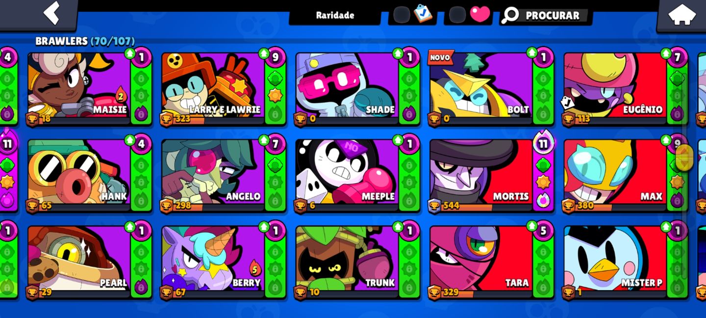OFERTA!!!! Conta de brawl stars totalmente sua, conta com 18k, mais informações