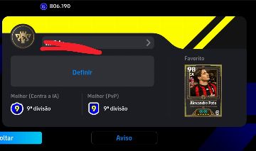 Conta de efootball TOP PARA INICIANTES com Gianfranco Zola e Alexandre Pato
