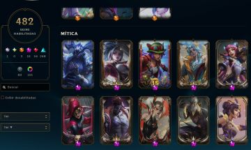 CONTA LOL/VALORANT COM MUITAS SKINS E RANKED