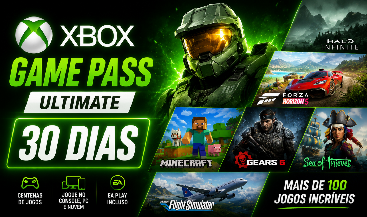 [MAIS VENDIDO] XBOX GAME PASS ULTIMATE 30 DIAS