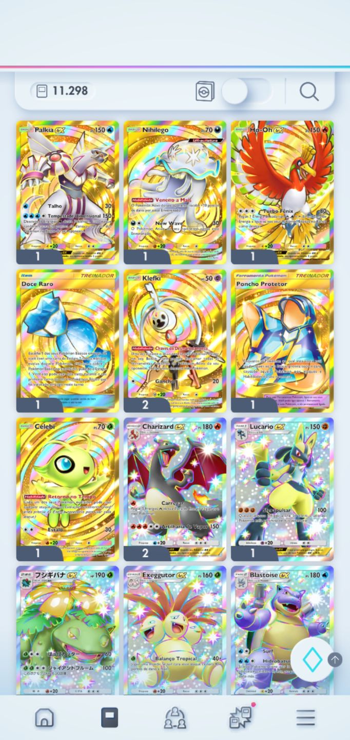 Pokemon tdcp 11k de cartas