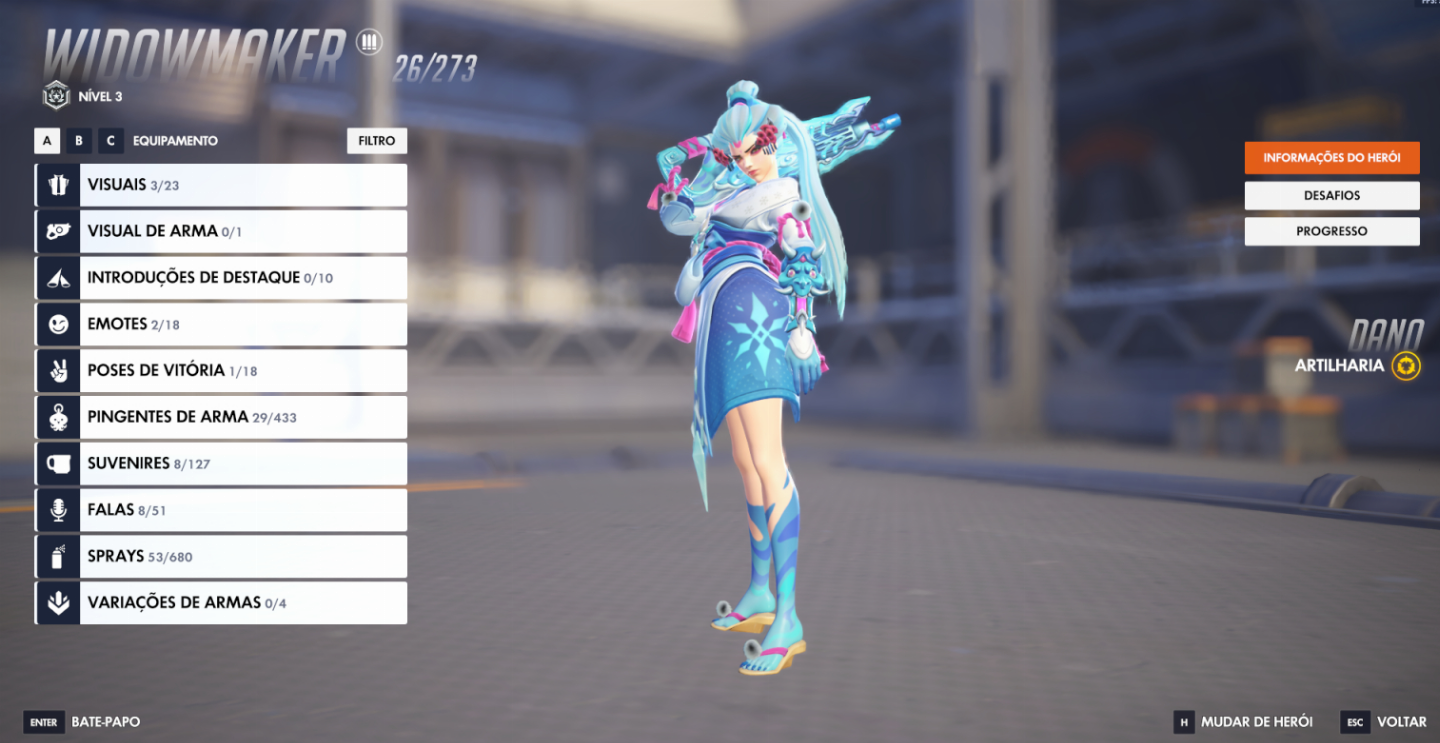 Conta overwatch 2 - GM (SEASON PASSADA) ATUAL, DIMA E MESTRE
