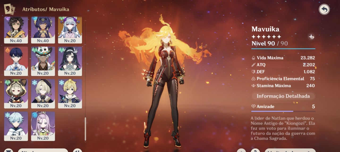 CONTA GENSHIN AR60 QUASE END GAME COM VARIOS PERSONAGENS METAS E ARMAS T5