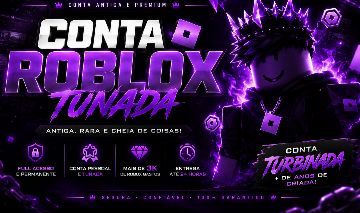 CONTA ROBLOX TUNADA!! - CONTA PESSOAL GEMADA EM VÁRIOS JOGOS! (Full Acesso!)