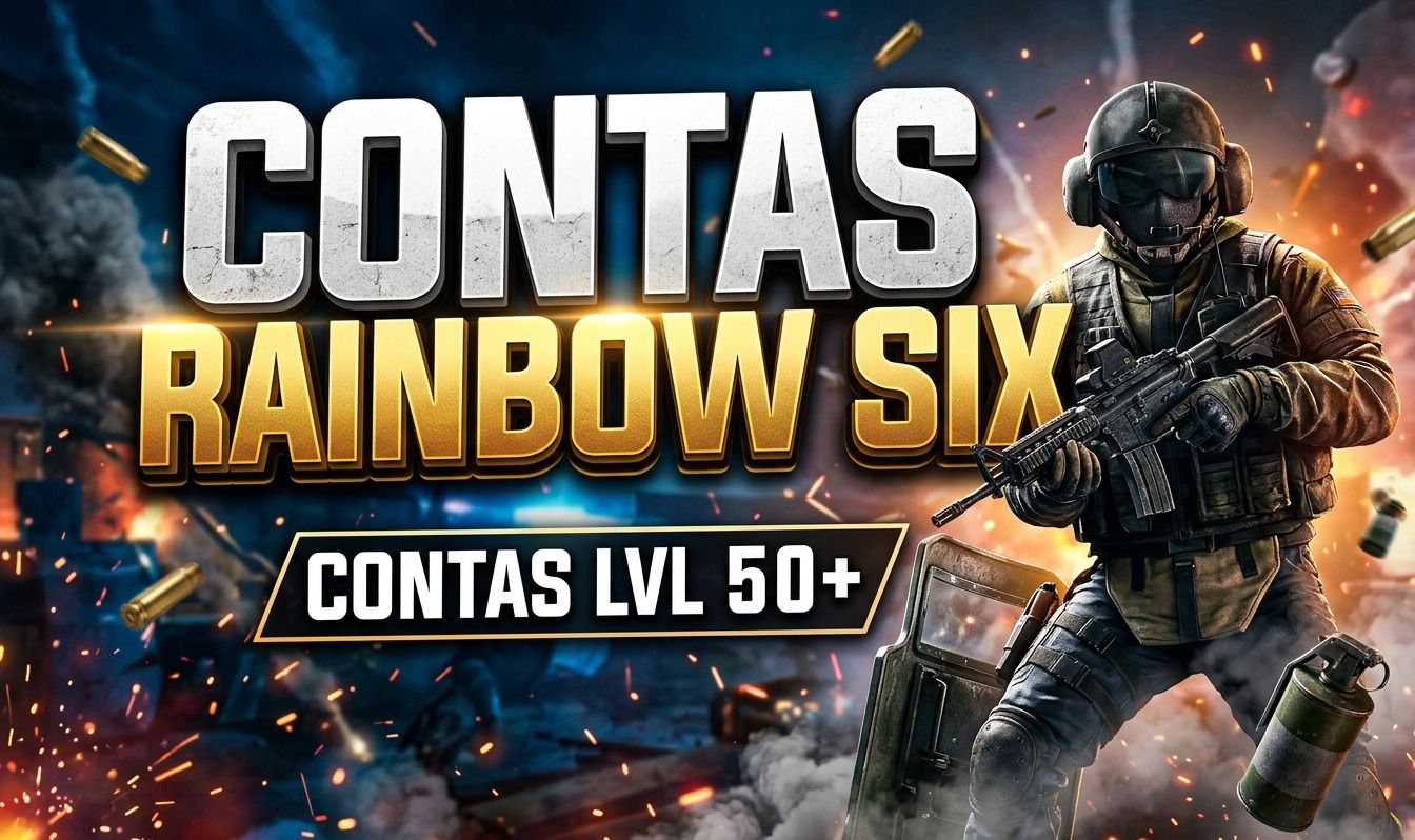 Conta Rainbow Six Siege - Contas Level 50+ ENTREGA AUTOMÁTICA