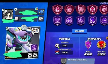 CONTA BRAWL STARS PRA PRÓ PLAYER!
