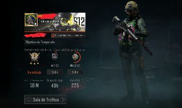 Conta Arena Breakout Mobile 17M de inventário+skins