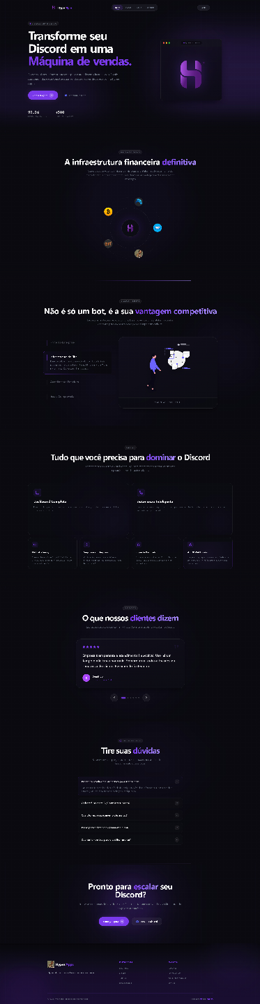 Criação de Sistema de alto nível, Websites e SaaS Personalizado | Entrega Rápida