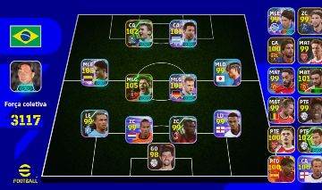CONTA eFOOTBALL BRABA! Luís Diaz 103 + Gerrard 105 | FC 3117 !!