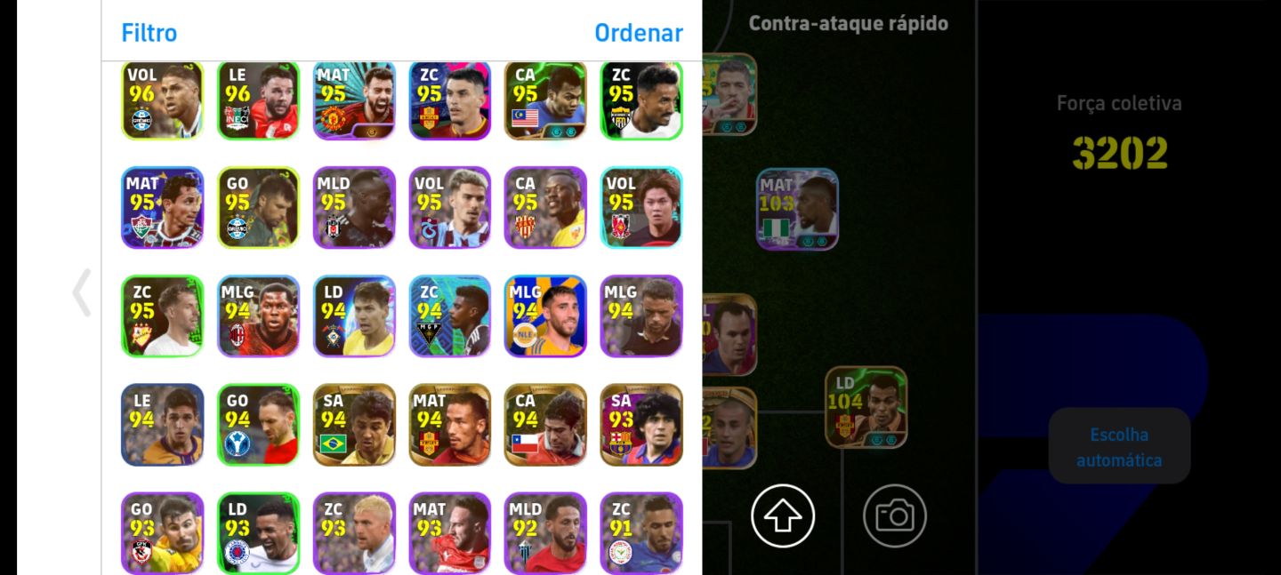 CONTA EFOOTBALL TOP RELÍQUIA NO PRECINHO