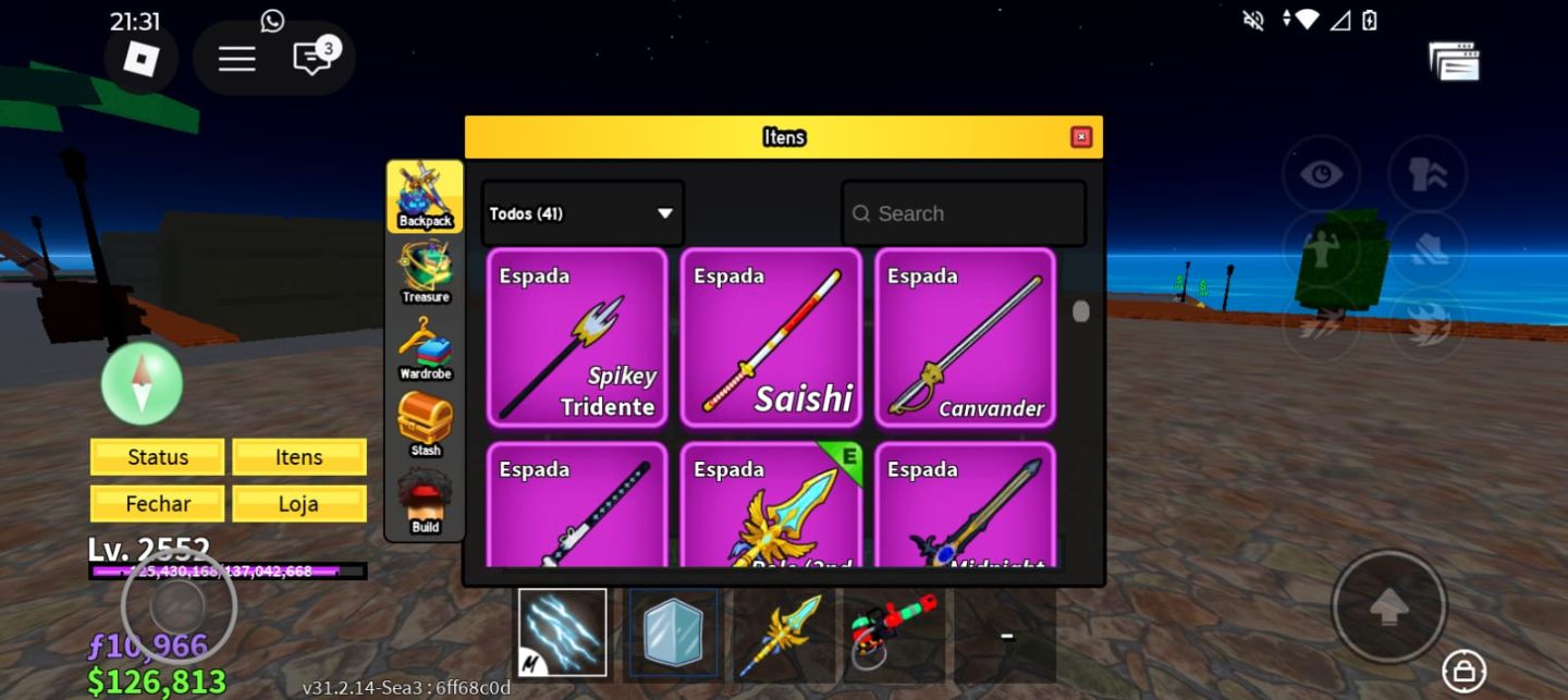 COMBO ROBLOX: 2 Contas Full Acesso (Lvl 2552/2553) CDK, TTI, Scythe e Muito Mais