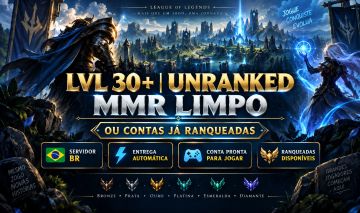 CONTAS SMURF - MMR LIMPO OU ESCOLHA SEU ELO - 100% SEGURO