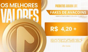 FAKES COM AVACOINS - COM LIMITE DE PRESENTES - AVAKIN LIFE