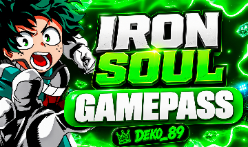 (MENOR PREÇO) IRON SOUL ( ROBLOX/GAMPESSES)