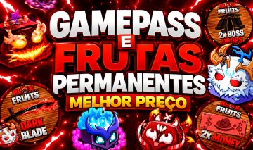 [75% DE DESCONTO] BLOX FRUITS GAMEPASS, FRUTAS PERMANENTES ENTREGA RÁPIDA!