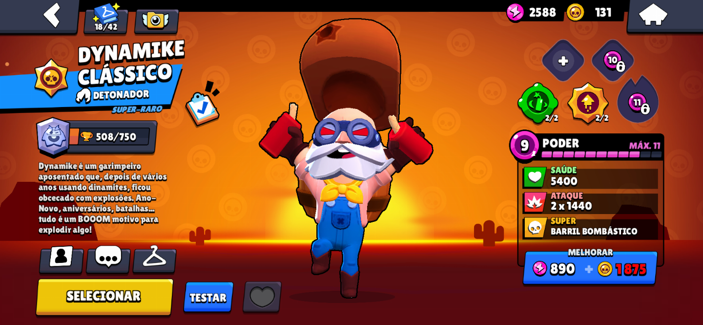 Brawl Stars 31K Troféus | Grande Quantidade de Recursos