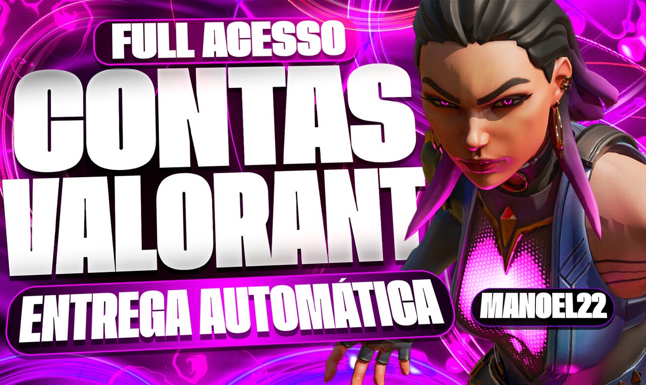 CONTAS VALORANT ESCOLHA SEU RANK !! -- Ferros -- / SMURF [ ENTREGA AUTOMÁTICA ]