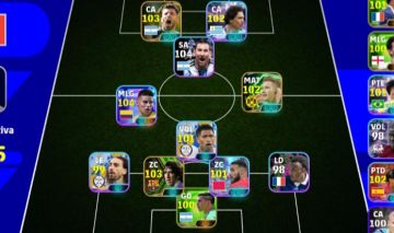Conta efootball braba e com bons jogadores