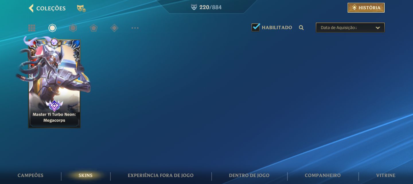 CONTA DE WILD RIFT COM YASUO CALIGRAFIA DE PRESTÍGIO!!!