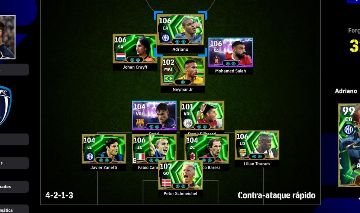 Messi + Mbappé + Cruyff + Adriano | Conta eFootball FC 3261 PS4/PS5
