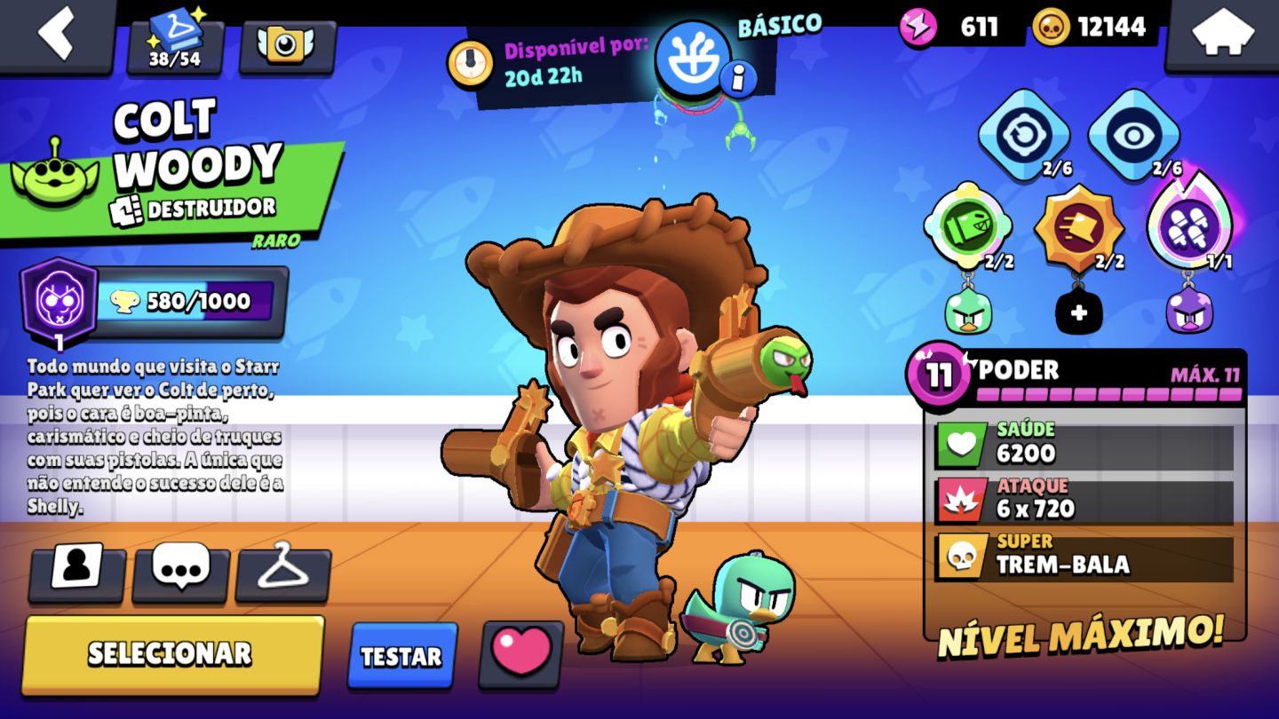 Conta de brawl stars, +80k de troféus
