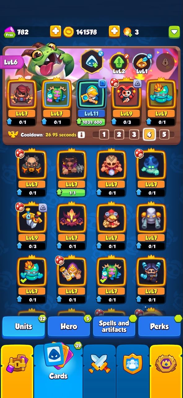CONTA RUSH ROYALE ÓTIMA PARA NOVOS JOGADORES.