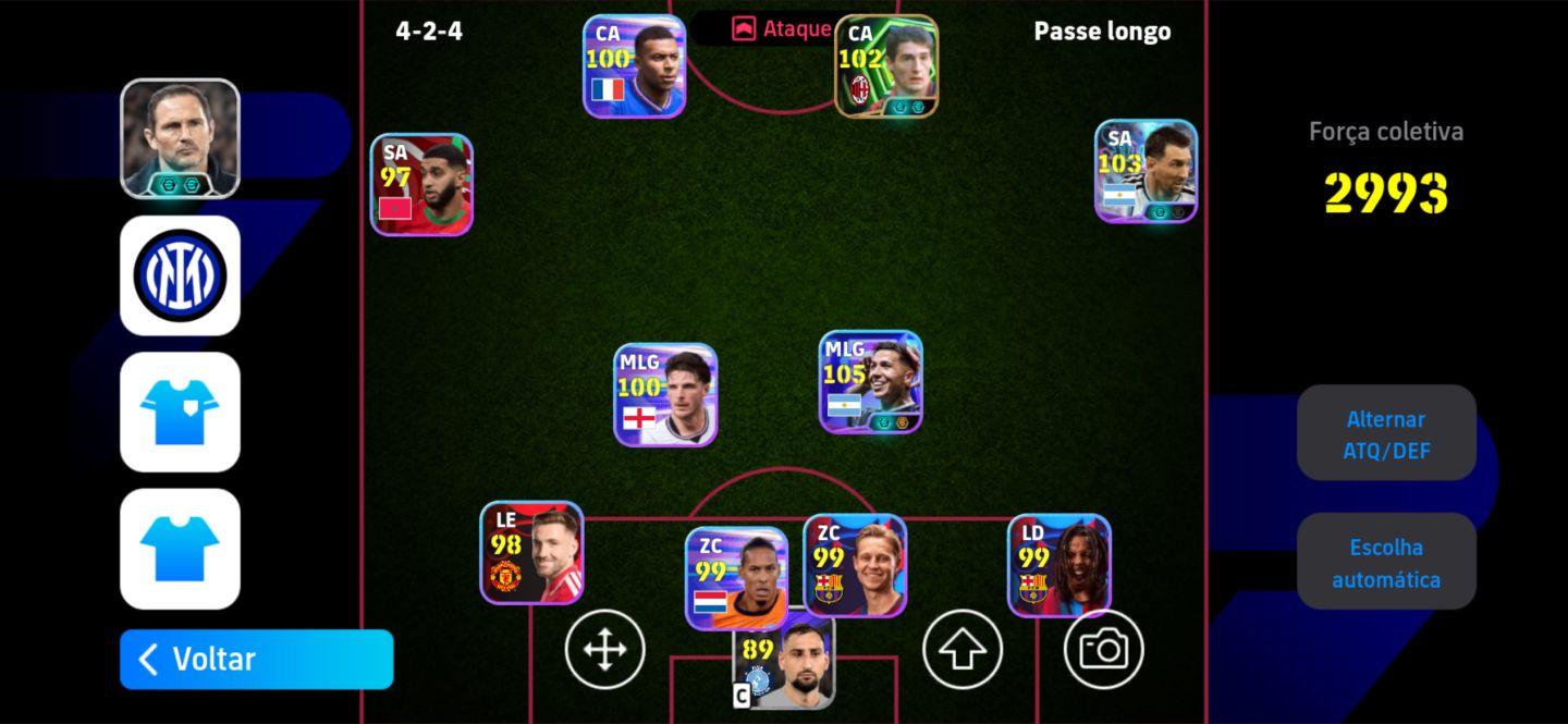 Conta efootball iniciante com enzo fernandez 105, power 2900+