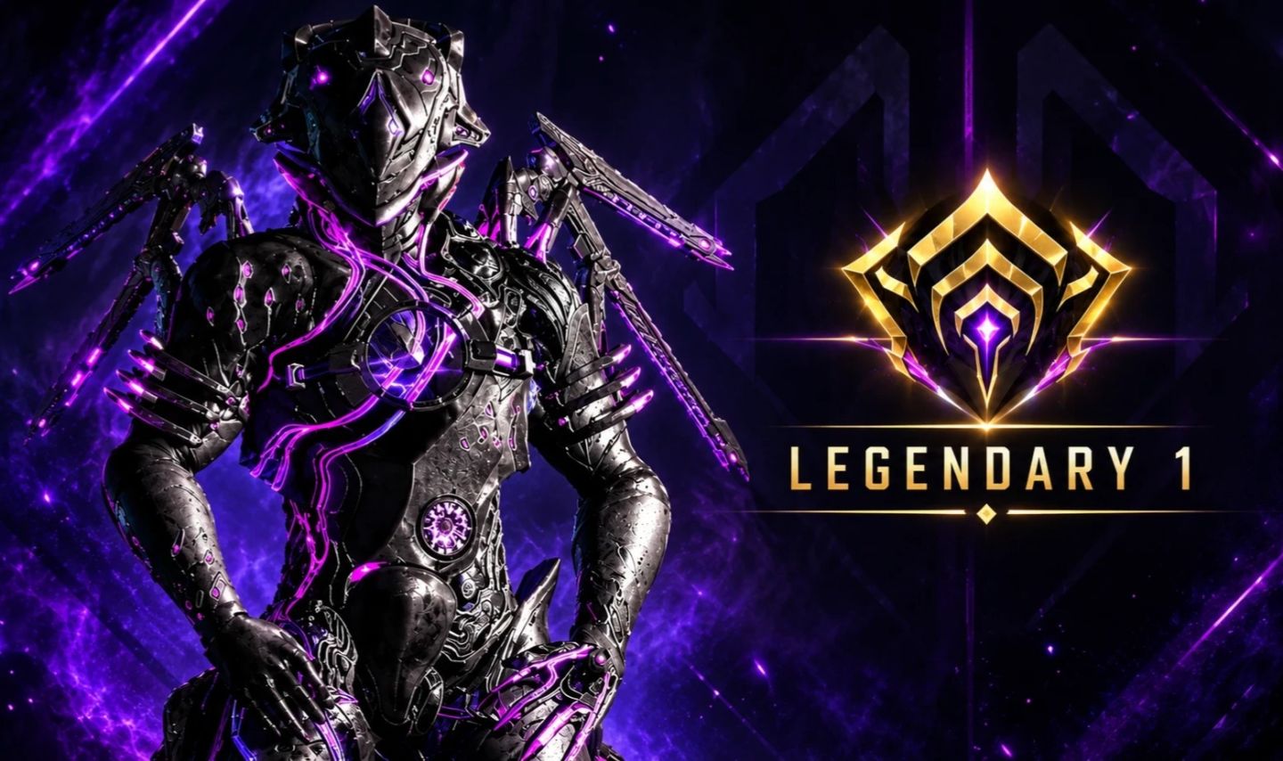 Conta Legendary 1 no Warframe