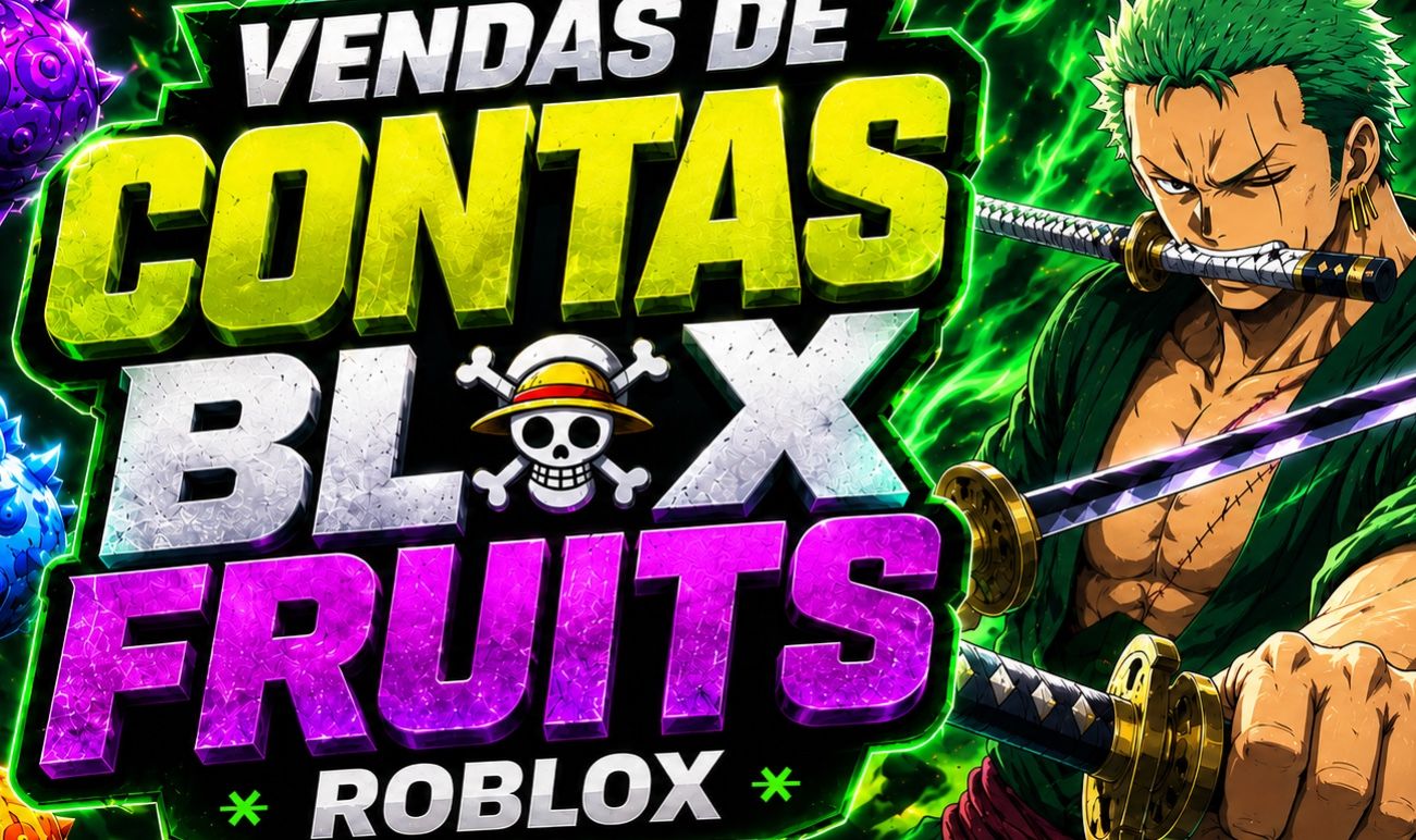 CONTAS BLOX FRUITS LEVEL 2800 + GODHUMAN + FRUTAS ALEATORIAS